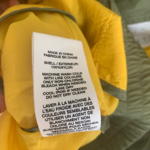 Avec Les Filles Colorblock Nylon Track Jacket - Size S - Olive Multi - NWT - Picture 8 of 10